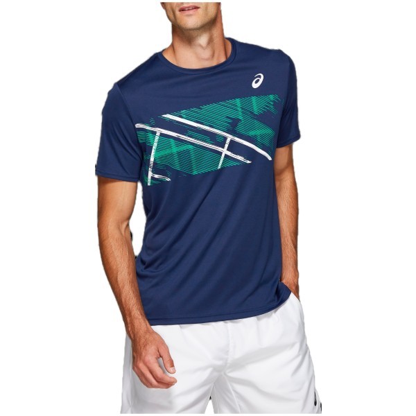 Мъжка тениска за тенис ASICS PRACTICE