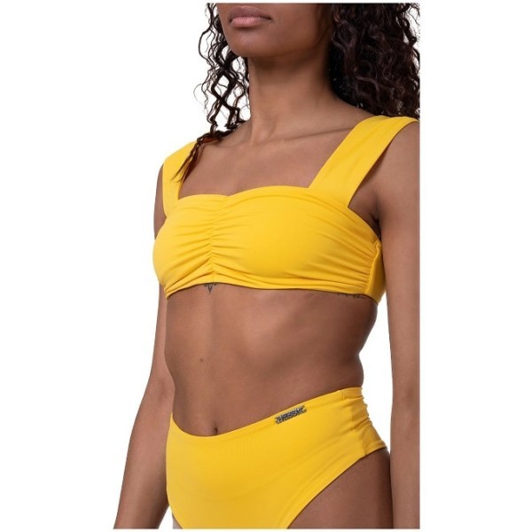 Жълт бански костюм - горнище NEBBIA Miami Retro