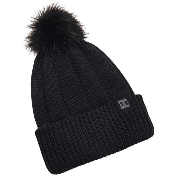 Дамска зимна шапка UA с помпон