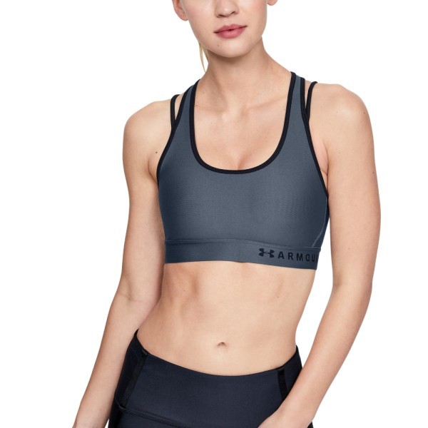 Спортно Бюстие Under Armour Armour® Mid Crossback Strappy