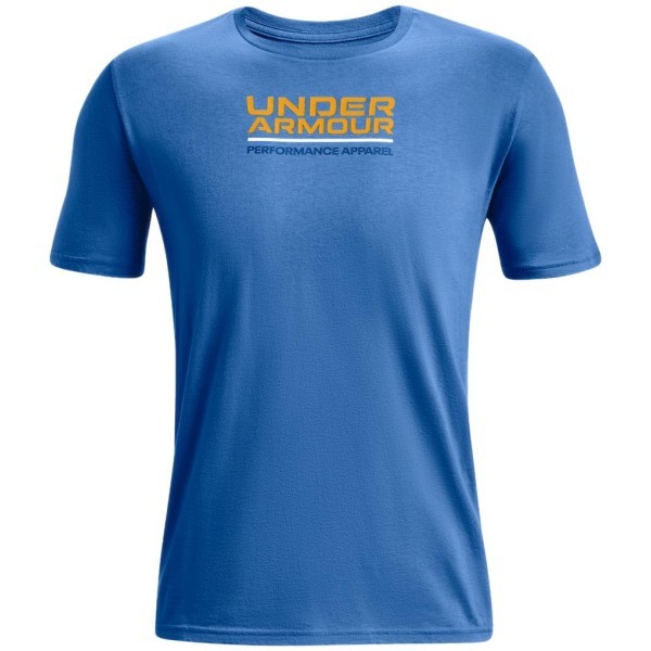 Мъжка тениска UA с многоцветно лого