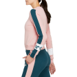 Дамска блуза с дълъг ръкав ASICS COLORBLOCK CREW