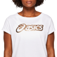 Дамска тениска ASICS с щампа