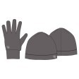 Комплект шапка и ръкавици ASICS RUNNING PACK 3013A035.020