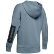 Тийнейджърска блуза Under Armour Unstoppable Double Knit с цип